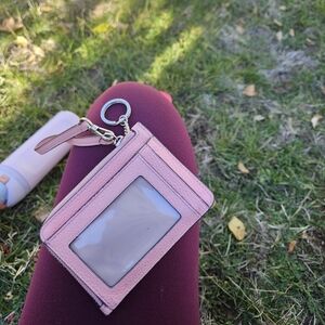 Kate Spade Pink Key & Card Holder